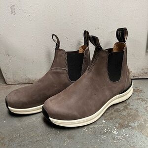 Blundstone Active Boots grey/brown Womens 9.5 labeled au/uk 6.5